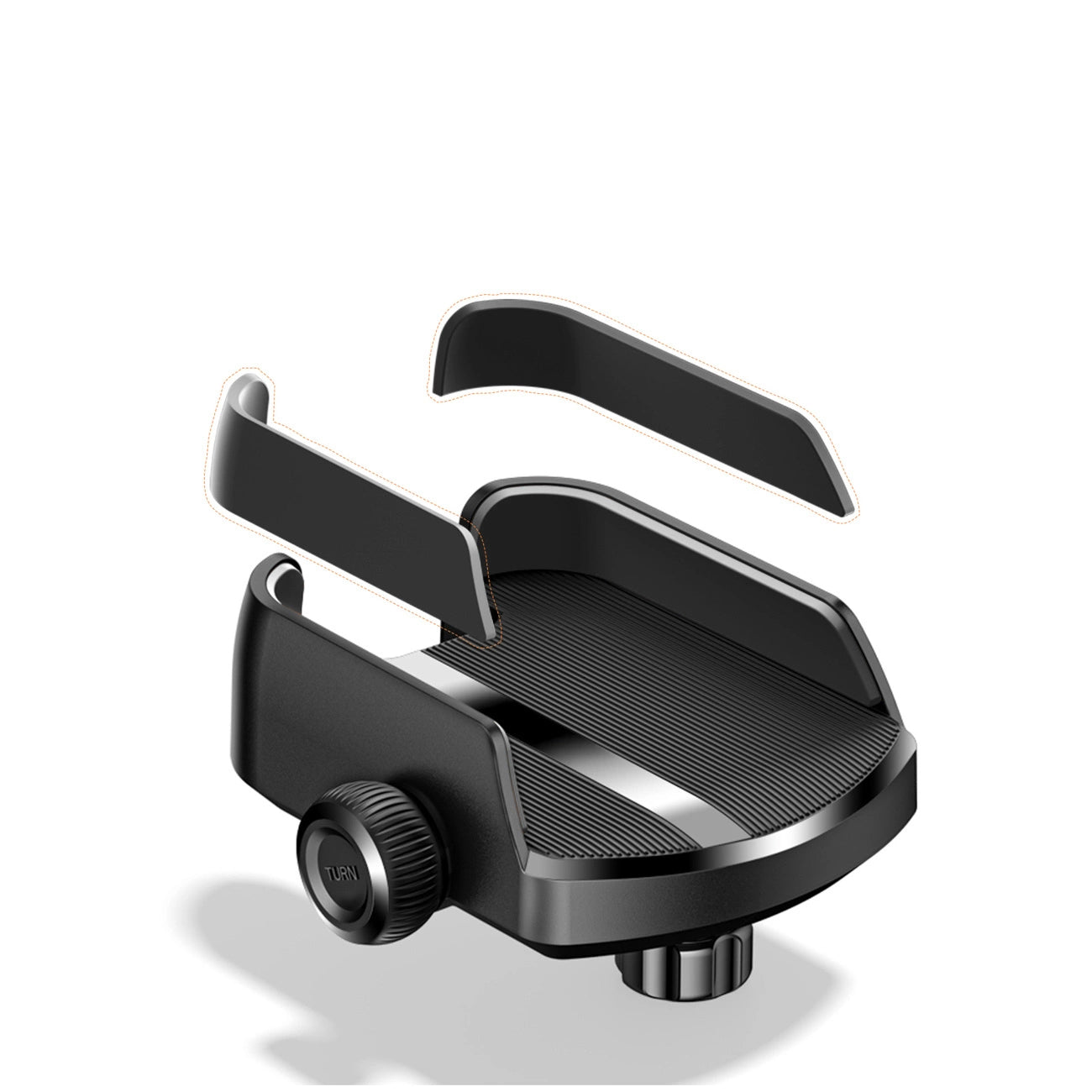 Cykel- og motorcykelholder Joyroom JR-ZS431, 4.7 tommer - 7 tommer, Sort