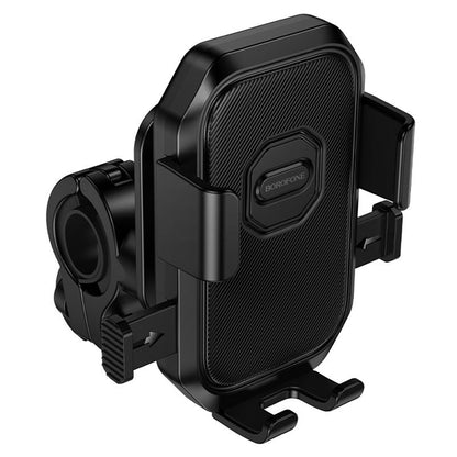Borofone BH141 Camino Cykel- og Motorcykelholder, 6 tommer - 7 tommer, Sort