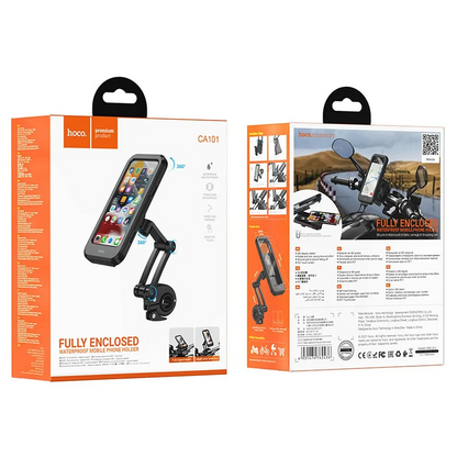 Cykel- og Motorcykelholder HOCO CA101, 4,5 tommer - 7 tommer, Sort