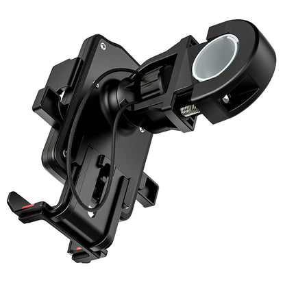 Cykel- og Motorcykelholder HOCO CA73, 4,5 tommer - 7 tommer, Sort Rød