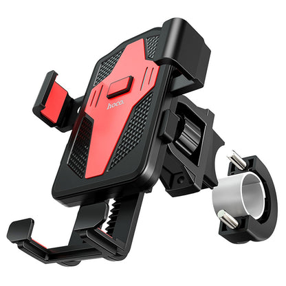 Cykel- og Motorcykelholder HOCO CA73, 4,5 tommer - 7 tommer, Sort Rød