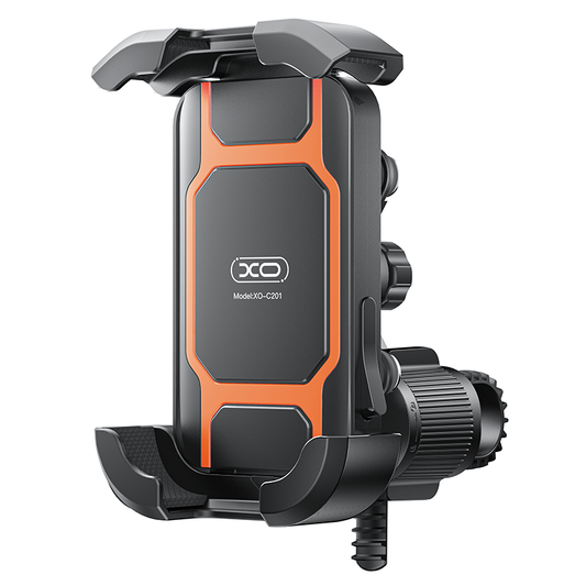 Cykel- og Motorcykelholder XO Design C201, 4,5 tommer - 7 tommer, Sort Orange