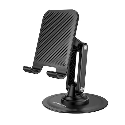 Borofone BH128 Admirado Skrivebordsholder, 4,5 tommer - 7 tommer, Sort