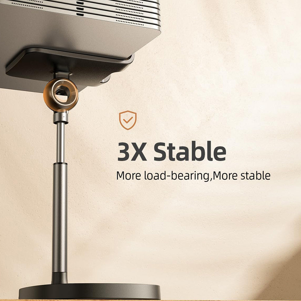 Lisen Mechanical bordholder til telefon / tablet, 4inch - 10inch, Sort YL0421030004