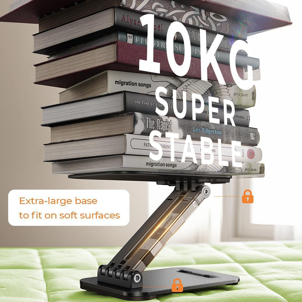 Lisen Skrivebordsstøtte til Telefon / Tablet, 4inch - 15.9inch, Sort YL0424080007