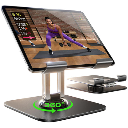 Lisen Q18 Skrivebordsstøtte til Telefon / Tablet, 4.7inch - 12.9inch, Sort YL0423120002