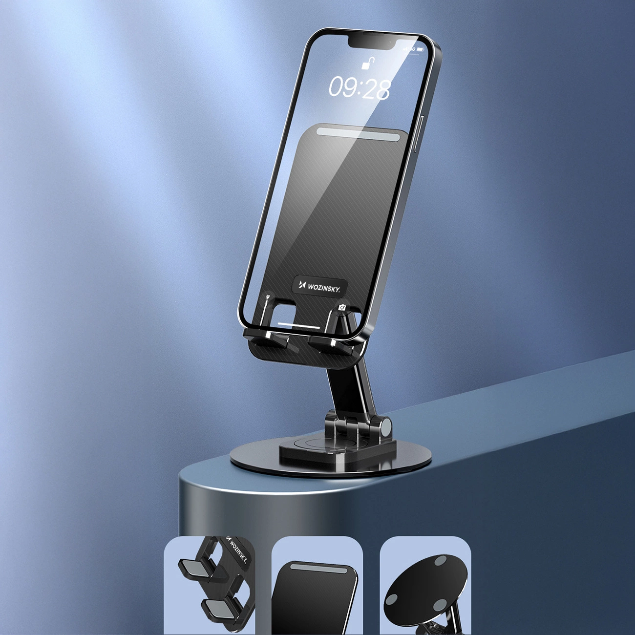 WZK WPT-K393 Bordholder, Universal, Sort