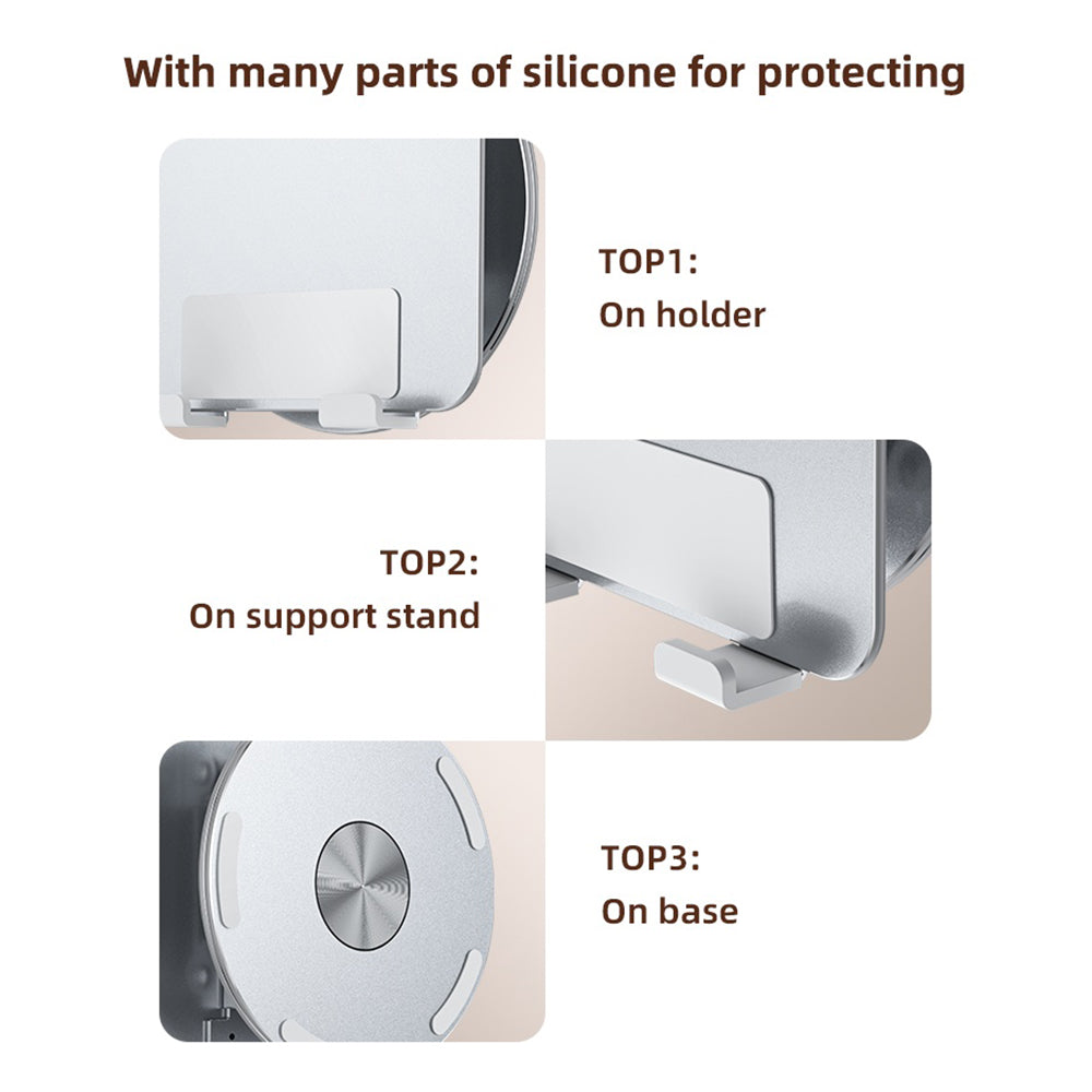 Yesido C293 Kontorholder til Telefon / Tablet, 4.5inch - 13inch, Sølv