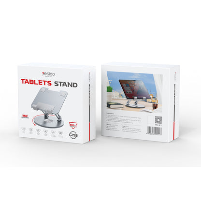 Yesido C293 Kontorholder til Telefon / Tablet, 4.5inch - 13inch, Sølv