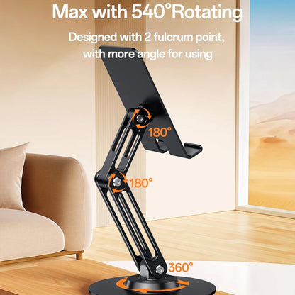 Yesido C300 skrivebordsstøtte, 4.7inch - 7.2inch, Sølv