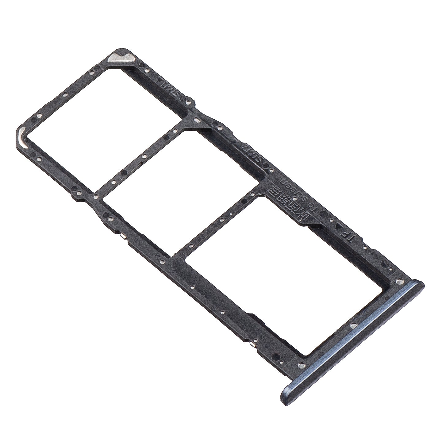 SIM-holder - Realme C20 / C25 / C21 / C20A / C21Y, Sort