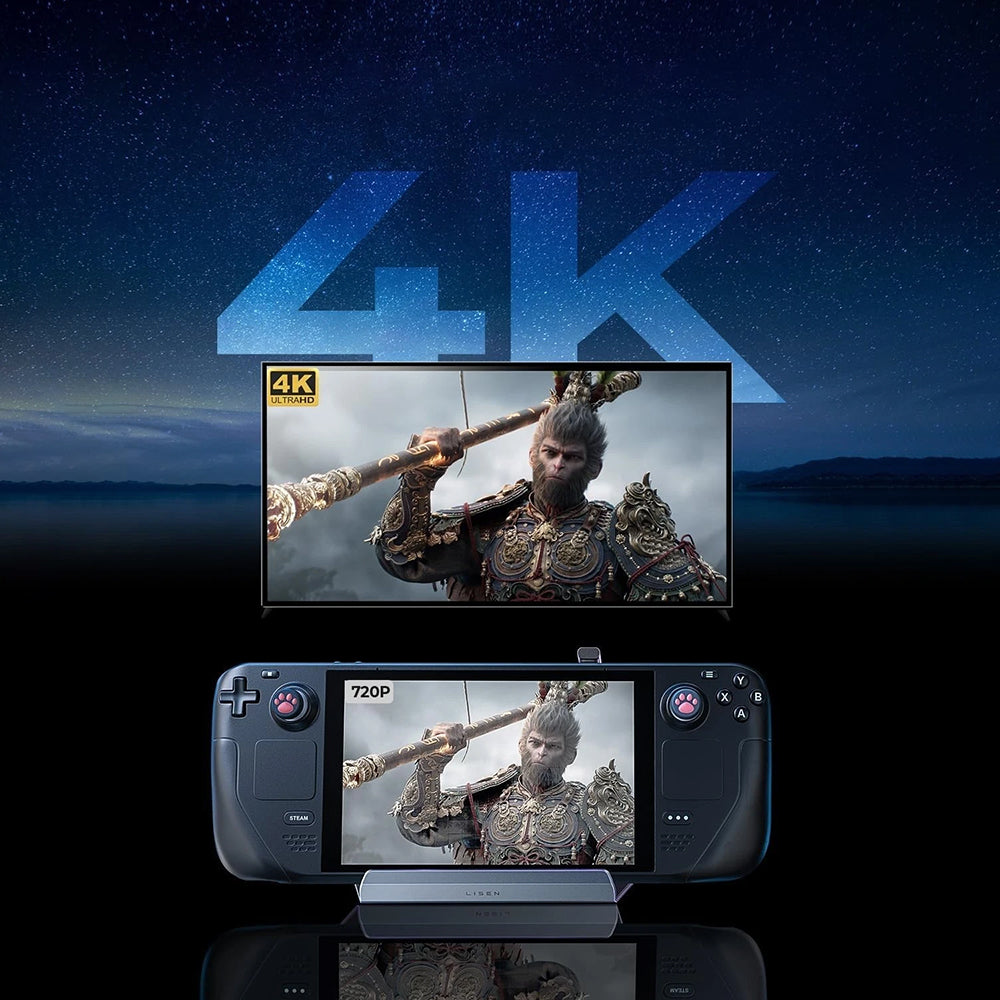 Hub-støtte med køler Lisen S1 til ROG / Lenovo / Razer / Aya / Logitech / Onexplayer-serien, Sort YL0423110005