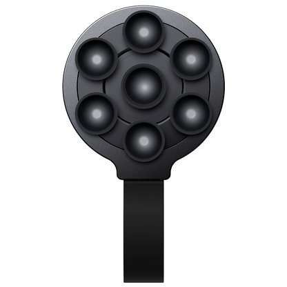 Sugrørholder med sugekopper Joyroom JR-ZS393, Universal, Sort