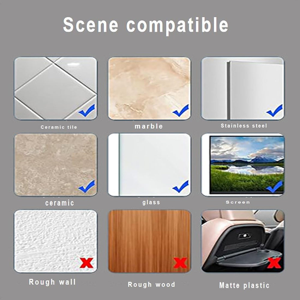 Støtte med sugekopper Techsuit SP-PAD, Lilla