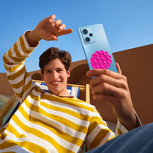 Support med sugekopper Techsuit SW-CUP, Hvid