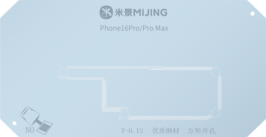 Arbejdsstøtte til Reballing Mijing Z20 til Apple iPhone 16-serien
