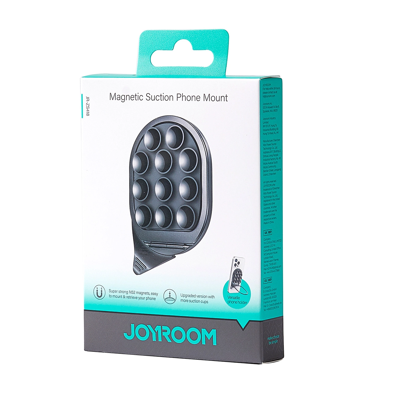 Joyroom JR-ZS418 Ringholder, Universal, Sort