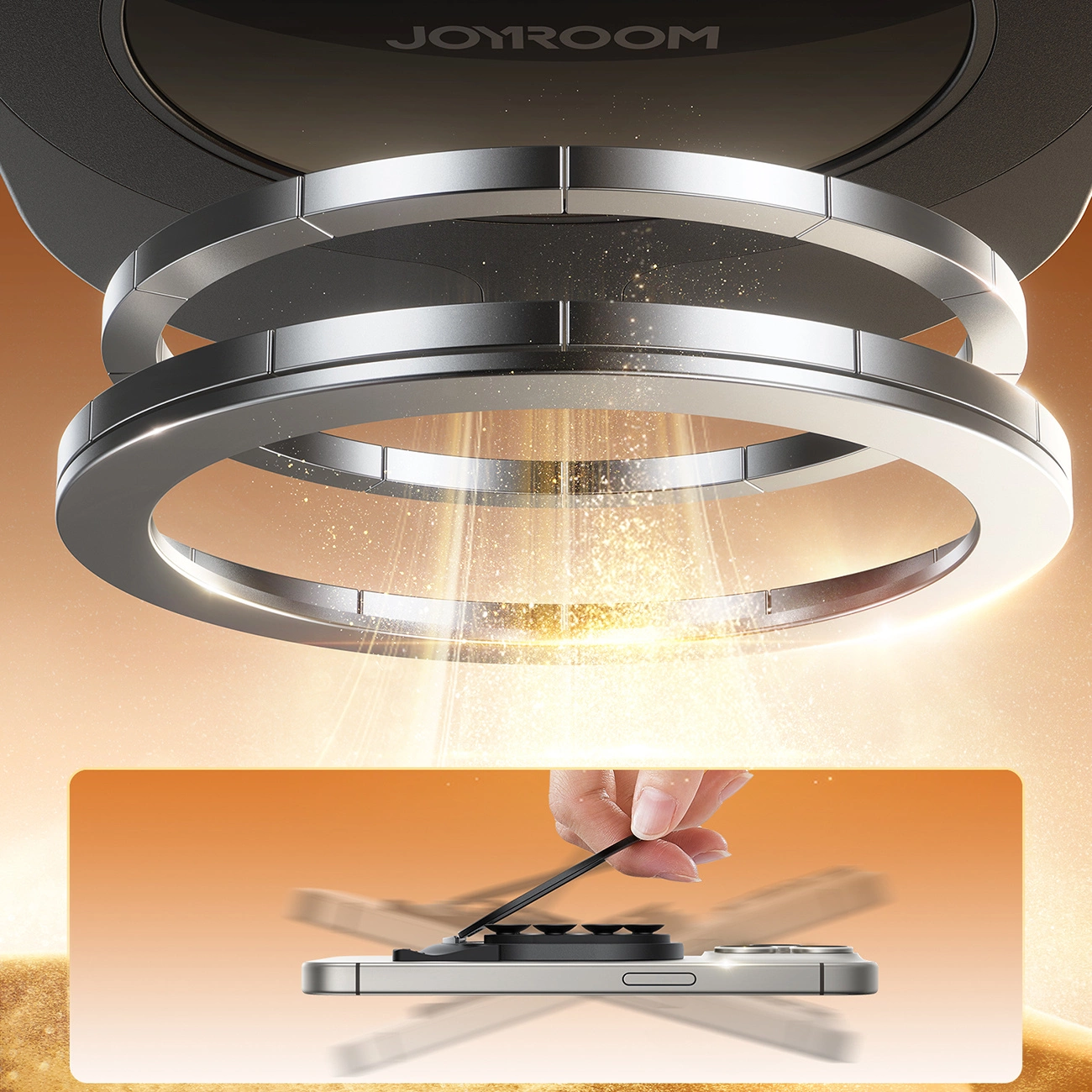 Joyroom JR-ZS418 Ringholder, Universal, Sort