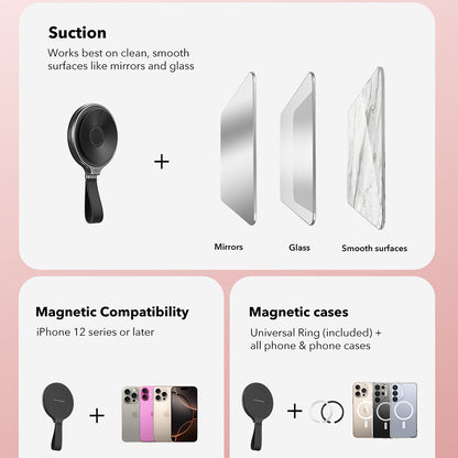 ESR HaloLock Ringholder, Sort