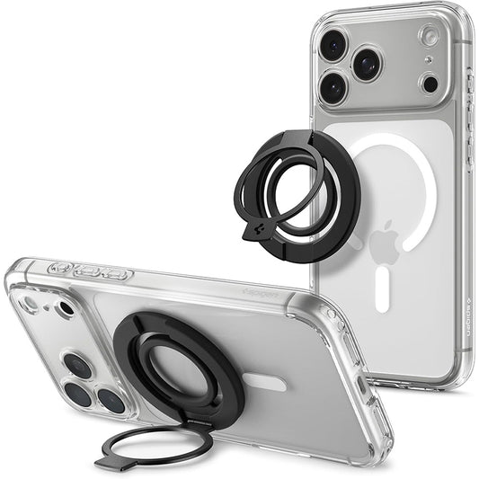 Spigen Dual Pop Mag S Ring Holder, Universal, Sort AMP11735