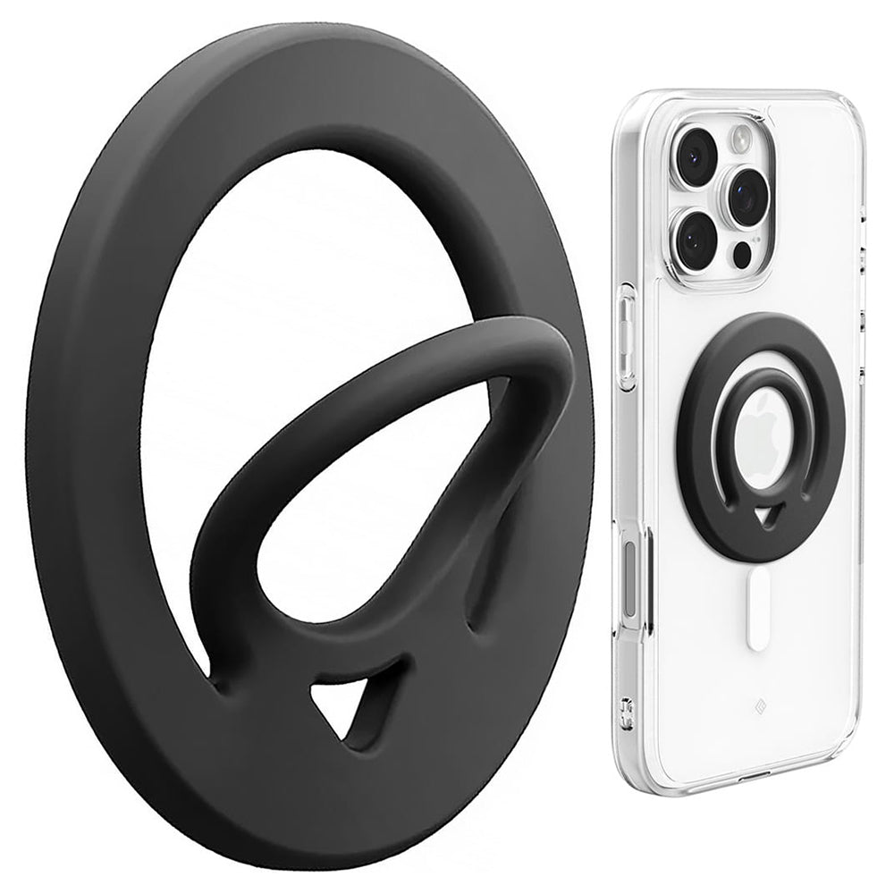 Spigen Dual Pop Ring Holder, Sort