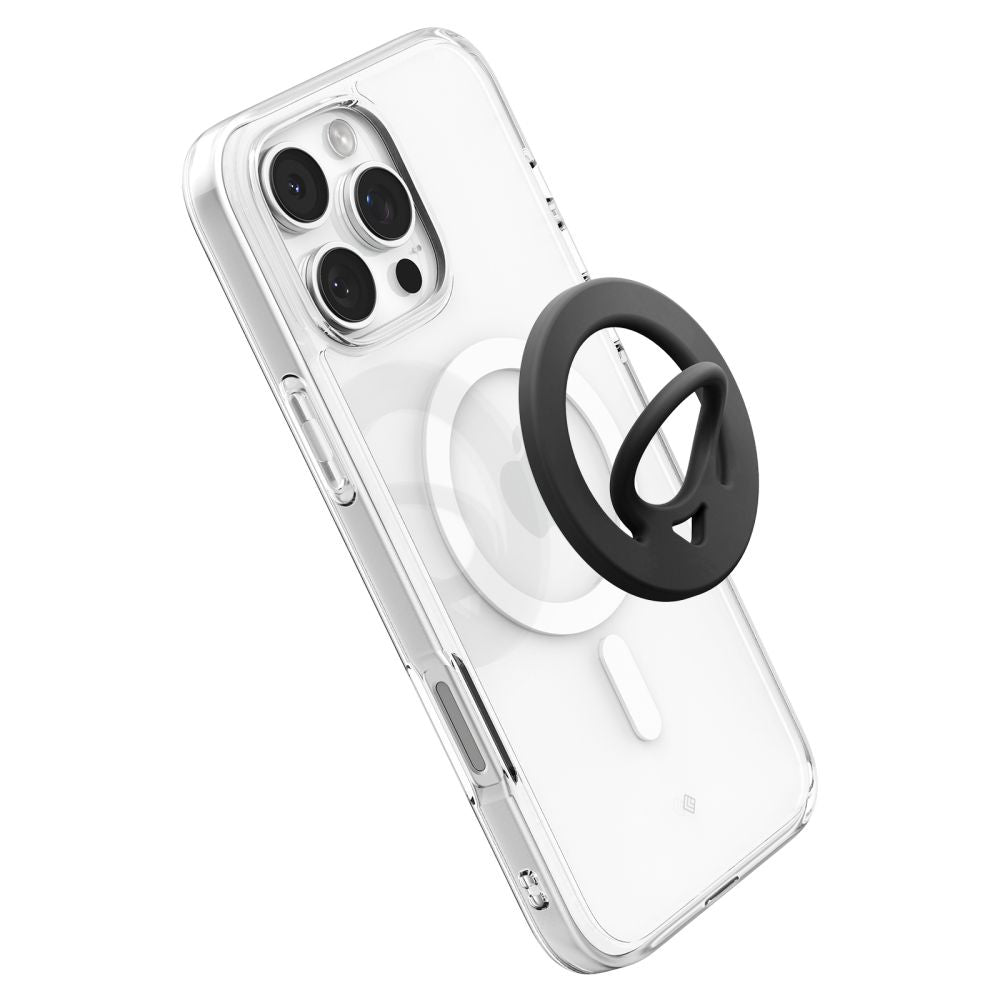 Spigen Dual Pop Ring Holder, Sort