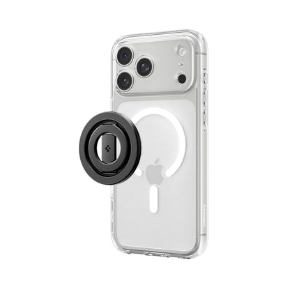 Spigen OM108 Mag Fit+ Ring Holder, Universal, Sort AMP11739