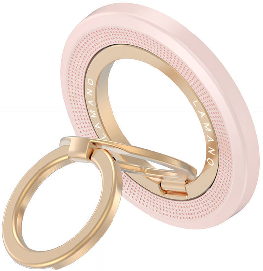Tech-Protect MMR700 Lamano Ringholder, Universal, Gylden Rosa