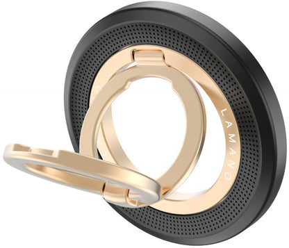 Tech-Protect MMR700 Lamano Ring Holder, Universal, Sort Guld