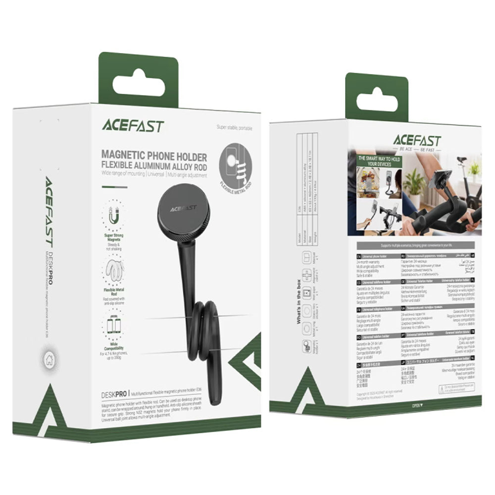 Magnetisk Holder Acefast E36, Universal, Sort