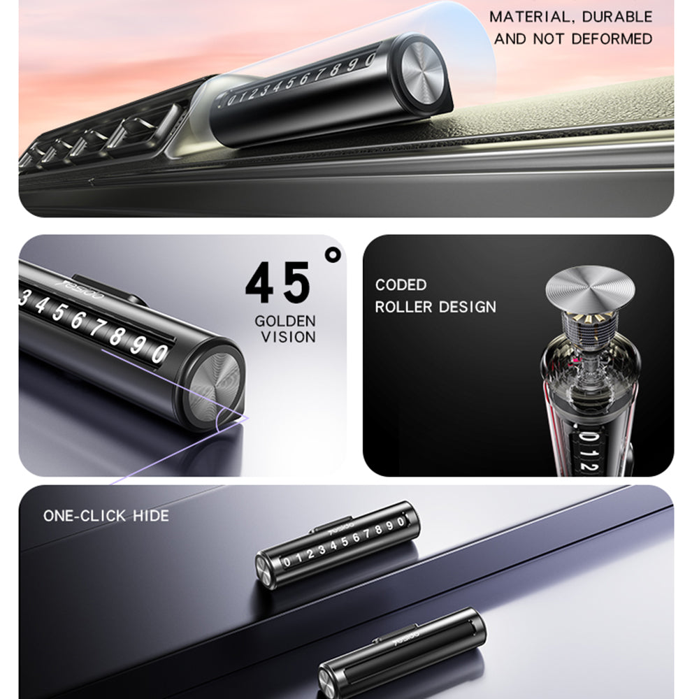 Biltelefonholder Yesido C202, Sort