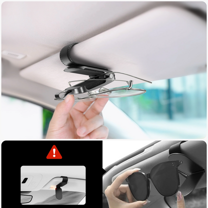 Joyroom JR-ZS511 Sun Visor Holder for Glasses, Black