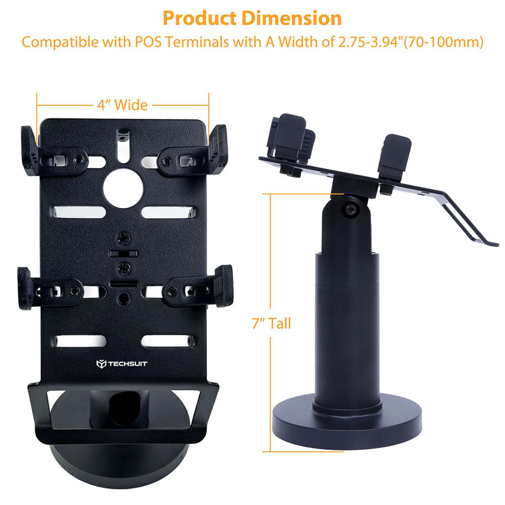 POS-stativ Techsuit PayNest POS1, Sort