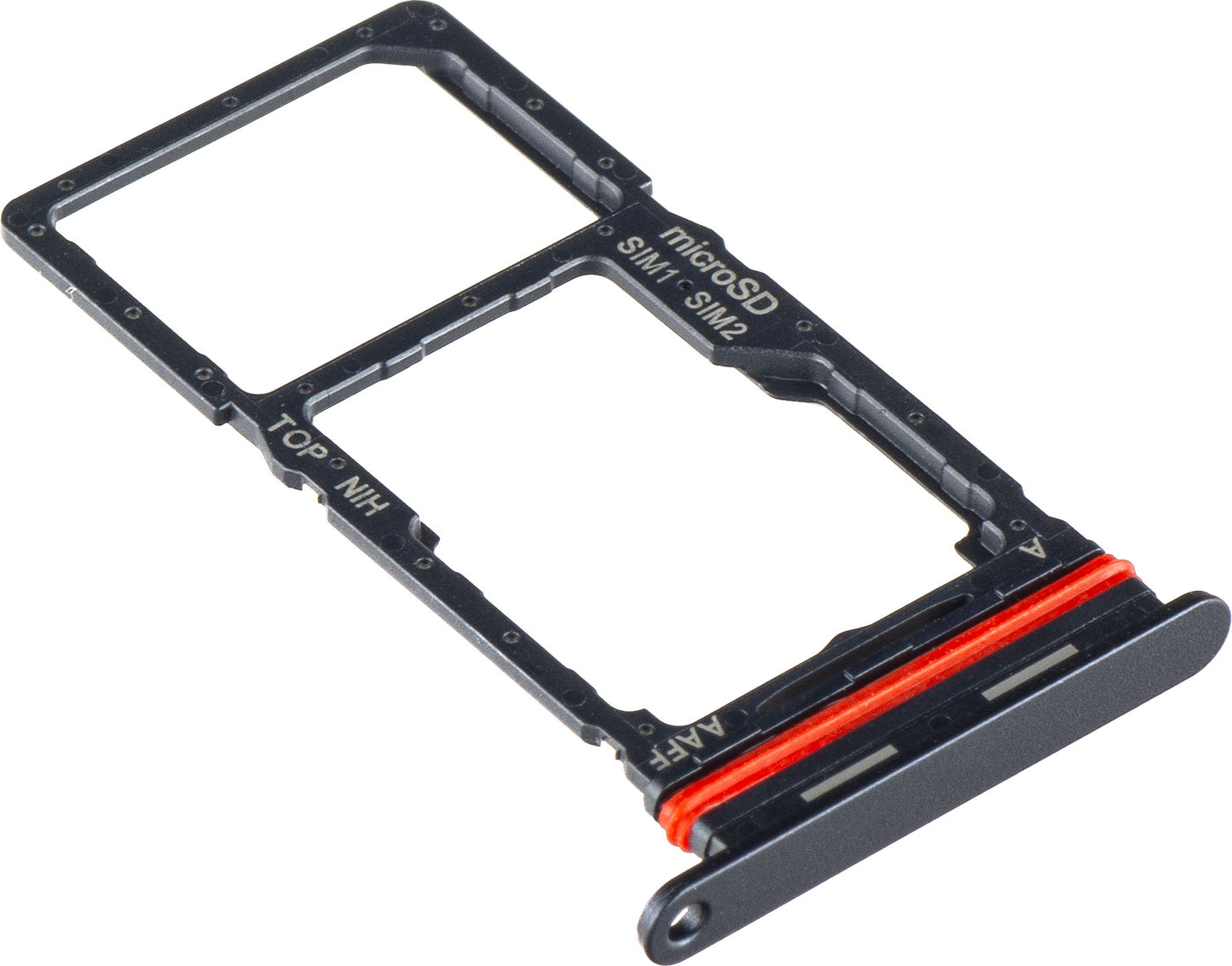SIM-kortholder Samsung Galaxy A16 5G A166 / A16 4G A165, Sort
