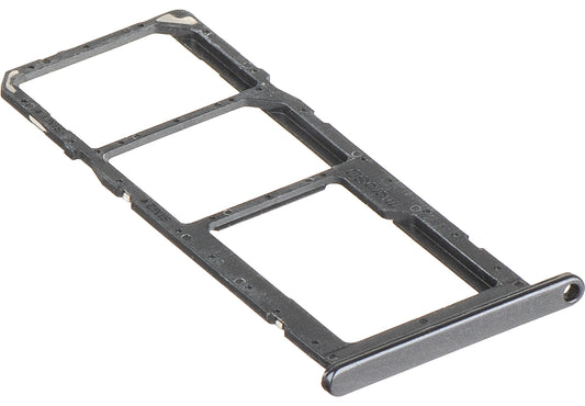SIM-kortholder Samsung Galaxy A04e A042, Dual SIM, Sort