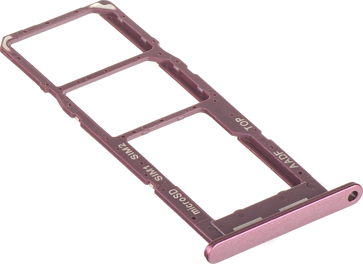 SIM-kortholder - Samsung Galaxy A14 A145, Dual SIM, Vinrød