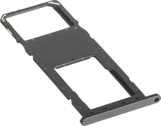 SIM-kortholder Samsung Galaxy A03s A037, Sort