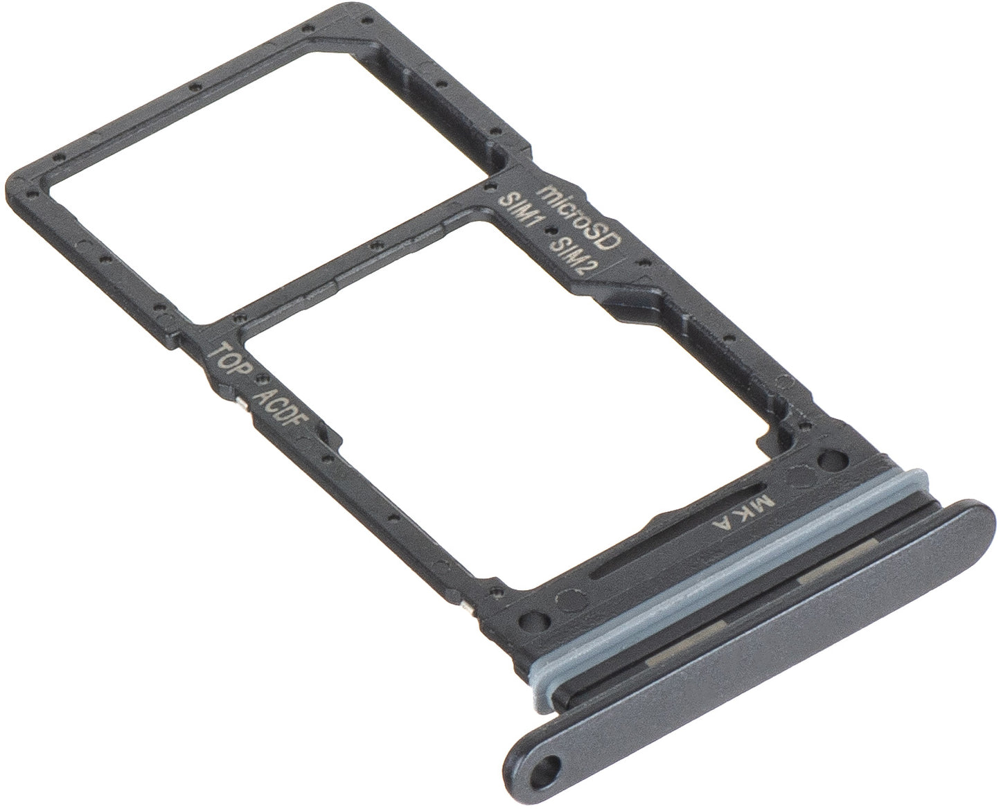 SIM-kortholder Samsung Galaxy A34 A346, Dual SIM, Sort