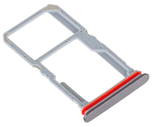 SIM-kort holder til Realme C75, Sort (Storm Black), Servicepakke 612121000314