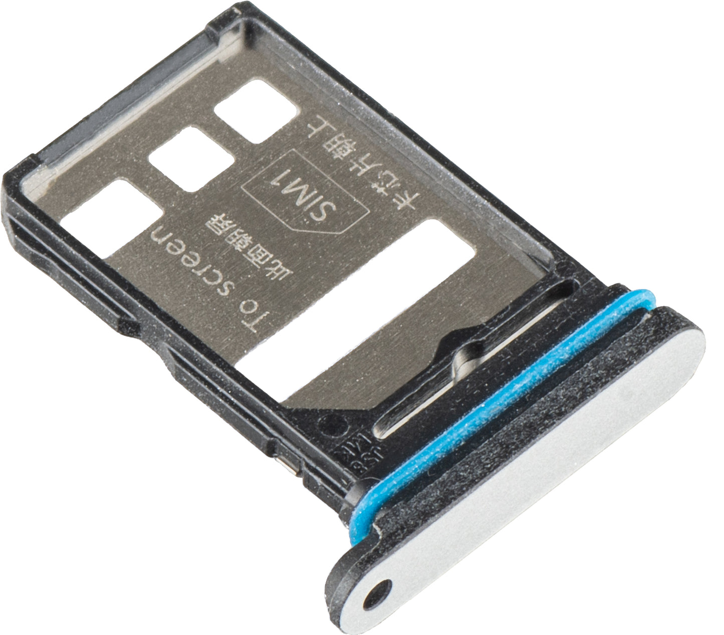 SIM-holder Honor 600e / 600 Lite, Grå (Velvet Grey), Service Pack 5168ACMH