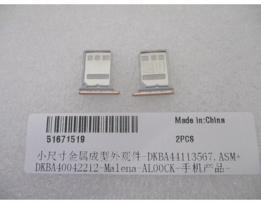 SIM-kortholder til Huawei Pura 90s Pro, orange (Orange Soda), Service Pack 51671519