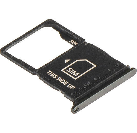 SIM-kort holder til Motorola Razr Fold, Sort (Pantone Blackened Blue), Servicepakke SMO8E97197