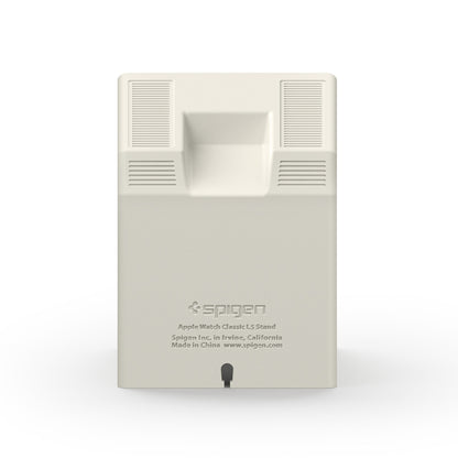Spigen Classic LS holder til trådløs oplader til Apple Watch Series, creme AMP11668