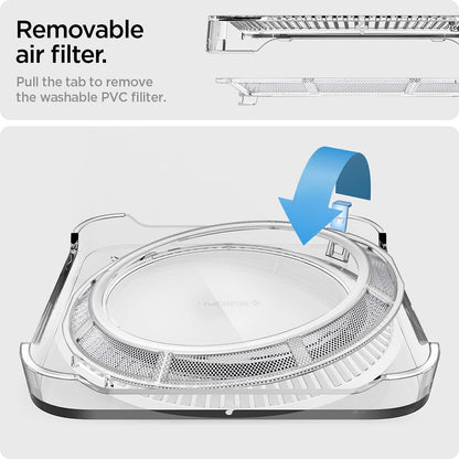 Spigen LD202-holder til Apple Mac Studio, transparent AMP04796