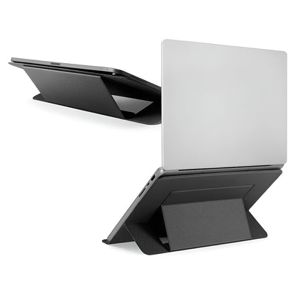 Spigen Slim Fold LD201-S7 stand til bærbar computer max. 14 tommer, sort AMP11116