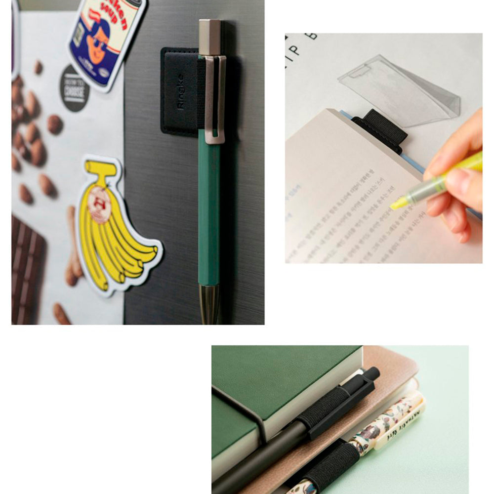 Ringke Touch Pen Holder, Sæt med 5 stykker, Sort