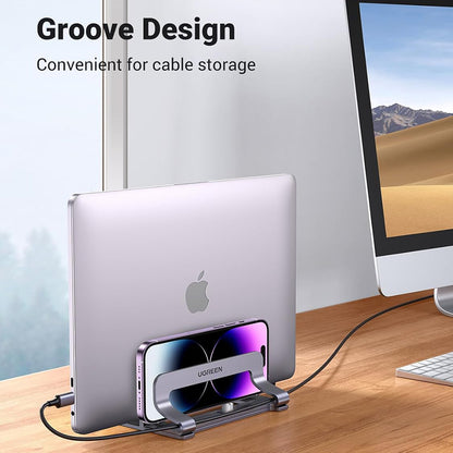 UGREEN LP258 holder til Laptop max 17.3inch, Sølv