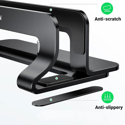 Vertikal UGREEN LP258 (25706) Laptopstøtte til laptops med en tykkelse på 12mm - 26mm, Sort
