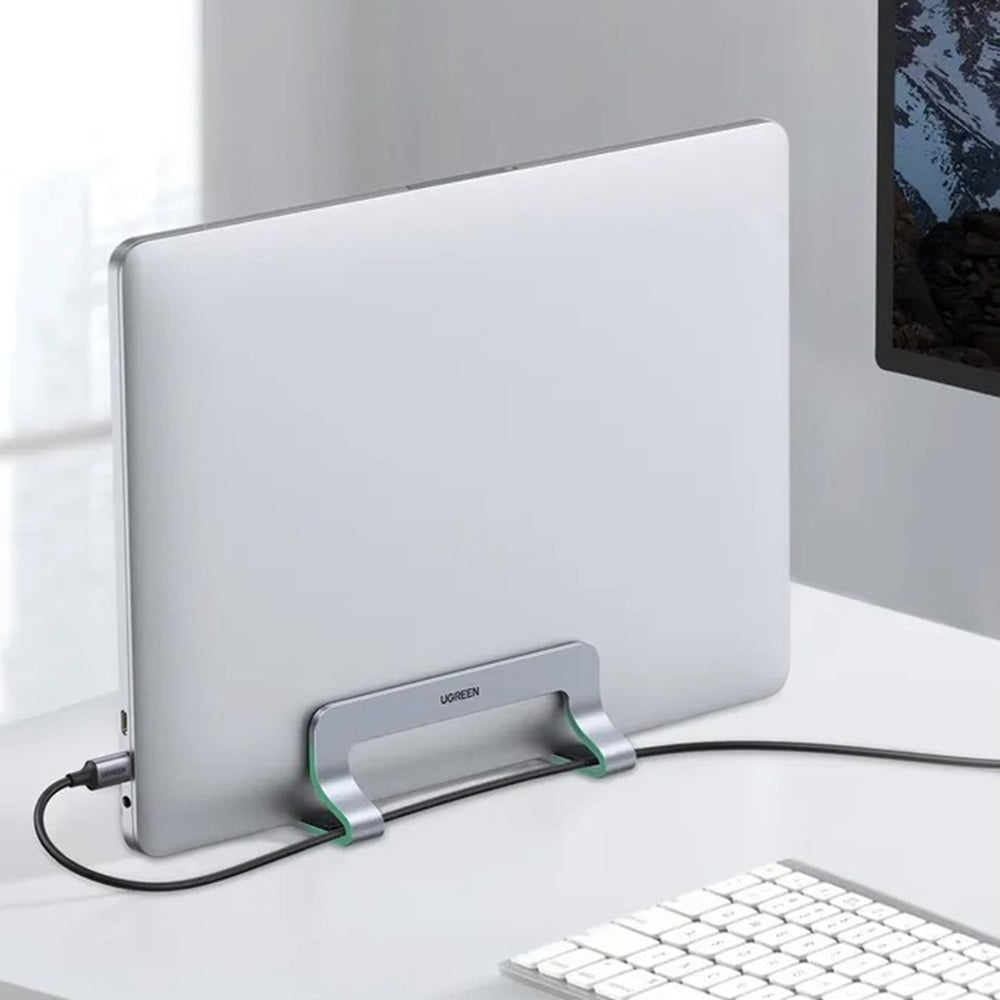 Vertikal UGREEN LP258 (25706) Laptopstøtte til laptops med en tykkelse på 12mm - 26mm, Sort