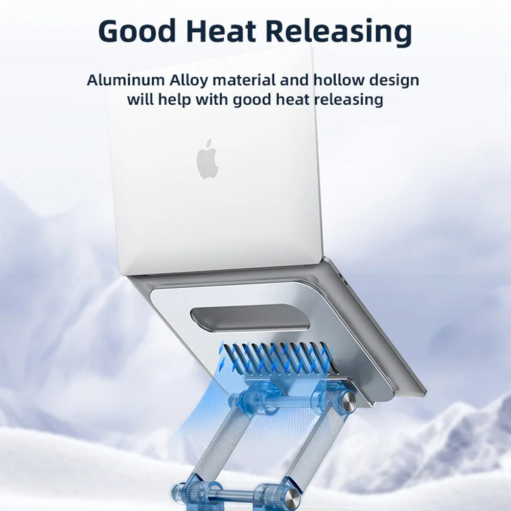 Yesido LP06 Stand for Laptop 10inch - 17.3inch, Silver